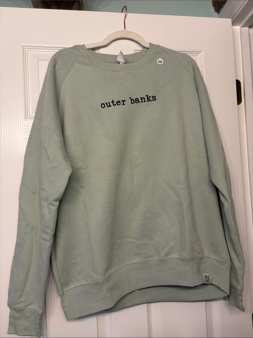 Outer Banks Men's Sage Green Crewneck Sweatshirt